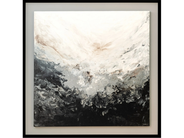 ESTROMBOLI ON SURFACE - Wooden Painting by NOVOCUADRO ART COMPANY - view 2